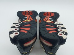 Nike Air Max Plus TN Script Swoosh (GS) Youth’s Sneakers Size 3.5 White