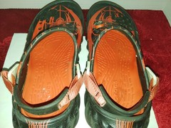 Crocs Team Spider-Man Echo Clog Black Red Size Juniors 4