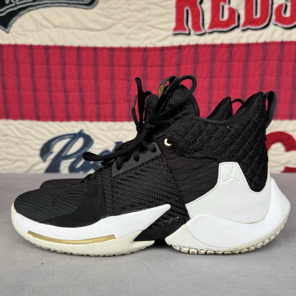 Size 6.5y – Kids Nike Jordan Why Not Zero.2 (AO6218 001)No Box