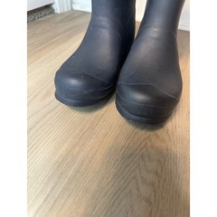 Hunter Original Kids Rain Boots Matte Navy Rubber Waterproof Tall Boots 2G/1B