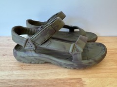Teva Hurricane Drift Huemix Waterproof Sandals Green Camo 1134390C Kid’s Size 4