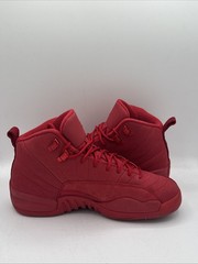 Size 7Y (GS) – Jordan 12 Retro Mid Gym Red – 153265-601