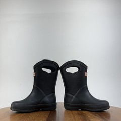 Little Kids Hunter Classic Pull On Black Waterproof Tall Rain Boots Size 5 C GUC