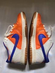 Nike Dunk Low SE GS Everything You Need Sneakers 5Y Safety Orange Sail Blue Joy
