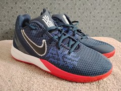 Nike Kyrie Irving Flytrap II USA Obsidian Navy Red White AQ3412-401 Sz 7Y Youth
