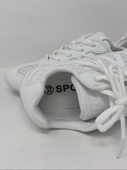 CheeryEasy White Youth Cheer Dance Shoes Size 32 (13.5) NWOT