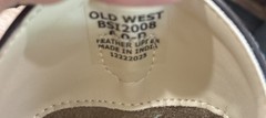 Old West The Right Boot Not A Pair Western Leather Kids Size 6 D