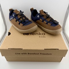 Kids Barefoot Sneakers Xplorer – Dark Brown & Navy EU 27 UK 9 US 10.5 New In Box