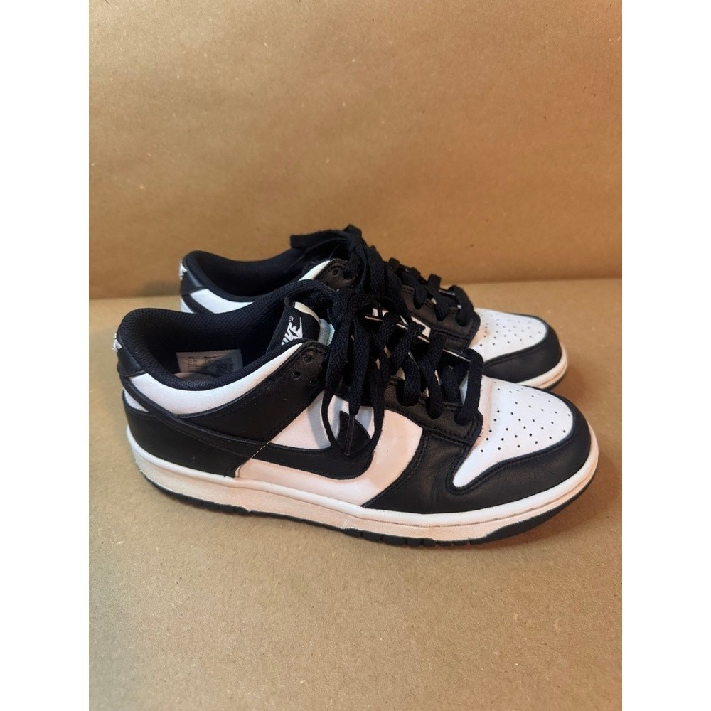 Nike Dunk Low Panda Black White Big Kids Youth Size 7Y Men’s 7 Women’s 8.5