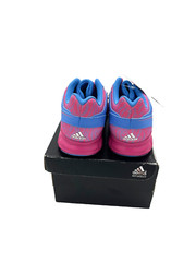 Adidas Performance Hyper Fast K Children Tennis Shoes Size 3 1/2 Pink & Blue