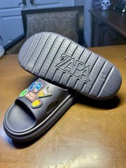 Zara Kids Marvel Comics Super Heroes Slides Size Eur 34 / US 2.5/3 (Never Worn)