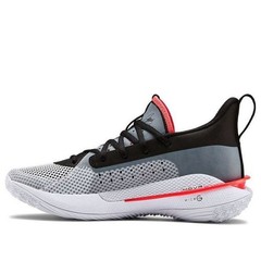 SIZE 6.5Y Under Amour (GS) Curry 7 ‚UNDRTD‘ Basketball Shoes 3022113-100 Grey