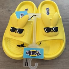 Peeps Bunny Slide Sandals. Kids Size 13/1 Brand New. Free Shipping.