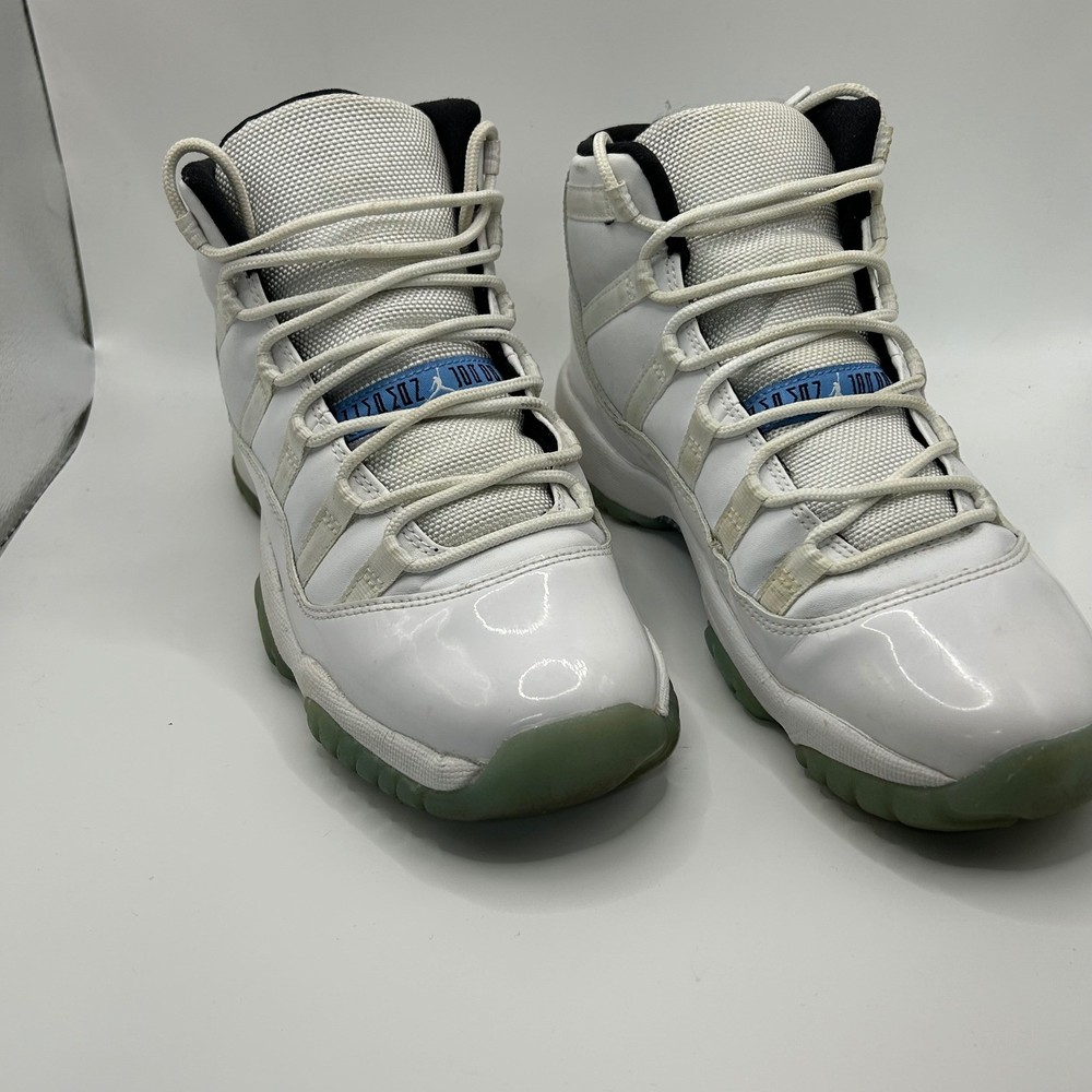 Nike Air Jordan 11 Retro Legend Blue White Kids Sneakers 5.5Y 378038-117