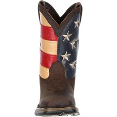 Lil‘ Rebel™ by Durango® Big Kids‘ Patriotic Western Boot