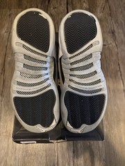Jordan Air Jordan 12 Retro GG White Black Gray High Top Sneaker 6Y 510815-108