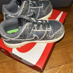 Nike Dunk Low SE TDE Halloween Cauldron Irony Grey Green Size 7C TD DQ6217-001