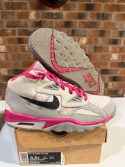 NIKE TRAINER SC (GS) PINK|GRAY|SILVER SHOES (580786-001) SIZE 6.5Y