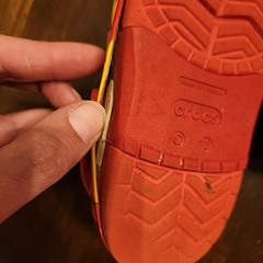 Lighting McQueen Crocs Kids Size 13c Disney Pixars Cars DO NOT LIGHT UP