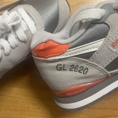 Reebok Classic GL 2620 Athletic Training Sneakers SZ 12 kids orange & grey