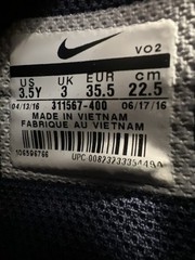 Nike Air Youth Size 3.5 Hiking Boots Suede