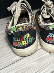 Nintendo Super Mario Bros Sneakers Shoes Kids Sz 5 Ground Up