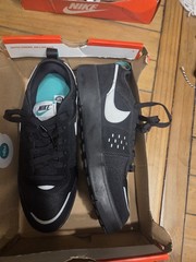 Nike City (GS) Black/White Mesh Low Top Lace-Up Sneaker US 6.5 HQ0028-001