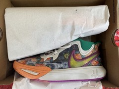 Nike Kyrie 8 GO (GS) Light Bone/Yellow Strike Basketball Shoes Unisex Kids 4Y