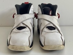 Nike Air Jordan 8 Retro BP PS VIII Gym Red Alternate Hare 305369-104 Size 12C