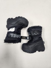 NWOB Sorel Kid’s Snow Commander Insulated Warm Boots Black Toddler Size 4