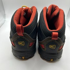 Keen Pagosa Waterproof Leather & Synthetic Hiking Boot Youth 6 Bungee Laces