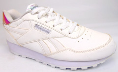 NEW! Reebok Classic Sneakers Junior Youth Kids, Size 6.0 Y, White School Shoes
