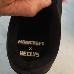 Heelys Pro 20 Minecraft Creeper Low Top Wheeled Sneakers Black/Green Youth 5