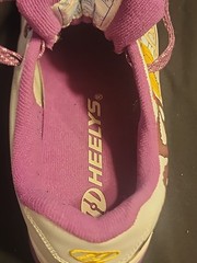 HEELYS split RUGRATS White Purple SNEAKERS Shoes 6 Youth / 7 Women’s