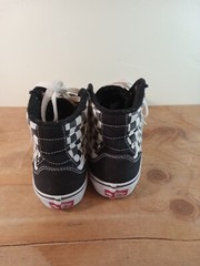 Vans Old Skool Checkerboard Black White High-Top Skate Shoes Women’s Size 5