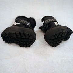 SOREL Kids Snow Commander Waterproof Winter Boots Size 4 Warm Easy Closure New