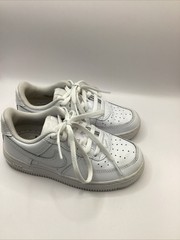 Nike Air Force 1 LE Triple White Kids Shoes Sz 11C US 28 EUR