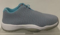 Nike Air Jordan Future Low 724814-014 Grey Blue Athletic Shoes Youth Size 8.5