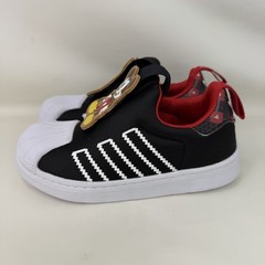 Adidas Superstar 360 Disney Mickey Mouse Slip On Shoes Black Toddler Size 12