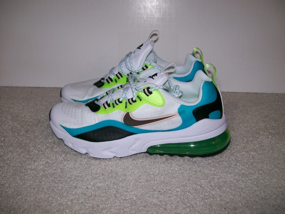 NEW SZ 6.5Y GS Nike Air Max 270 React SE GS Oracle Aqua CJ4060-300 95 97 98 90 1