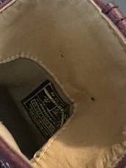 Roper Kids Toddlers Sz 7 Western Boots Cross Stitch Brown Pink