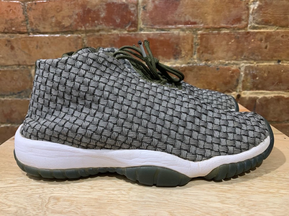 Nike Air Jordan Future BG Olive Canvas Youth Size 5Y (656504-305)