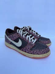 Nike Dunk Low GS Sail Dark Cinder Laser Pink White Leopard Size 4.5y Vintage2007