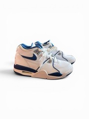 Nike Air Flight 89 White True Blue Sz 3.5. New In Box.