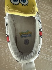SpongeBob Square Pants and Patrick Star Kids Slip On Shoes Size 8