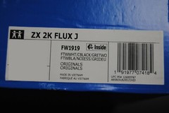 [FW1919] NEW KID’S ADIDAS ORIGINALS ZX 2K FLUX J BLACK GREY SHOCK PINK AK178