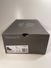 Timberland, 6 In Premium Waterproof Boot, Black Nubuck, Junior’s Size 7, 12907