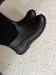 DRYCODE Rain Boots for Kids Insulated 5.5mm Neoprene Rubber Boots Size 4 Big Kid