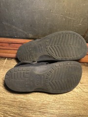 Crocs Kids Crocband II Open Toe Sandal Shoes Navy Blue 13 Little Kid Strap A2