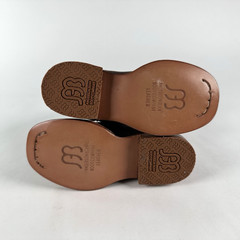 Anderson Bean #1028 Brown Leather Square Toe Western Boot Toddler Size 5
